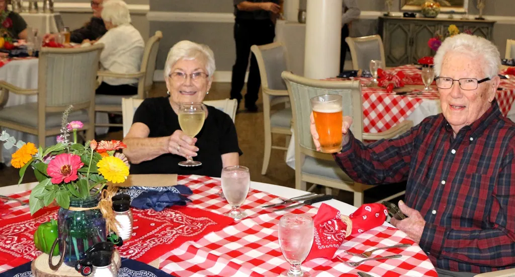 Members dining