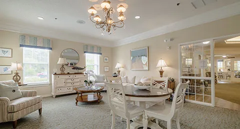 Brightwater Myrtle Beach Assisted Living Social Room 1