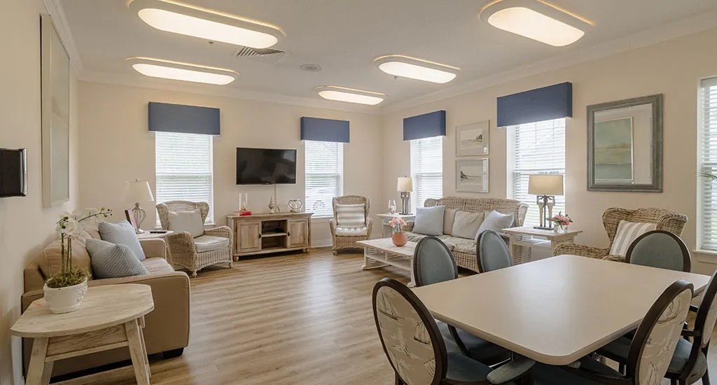 Brightwater Myrtle Beach Assisted Living Social Room 3