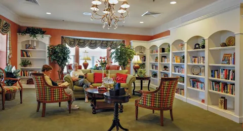 Brightwater Myrtle Beach Clubhouse Library